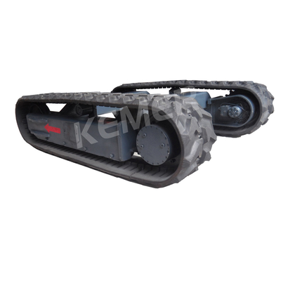 KRT1500 8Тн резиновый трейлер с рельсовым шасси подъезда для ремонтных мастерских